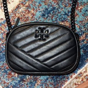 TORY BURCH 
Small Kira Chevron Camera Bag